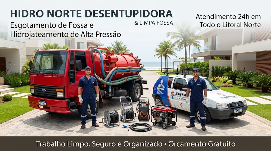Desentupimento de esgoto residencial